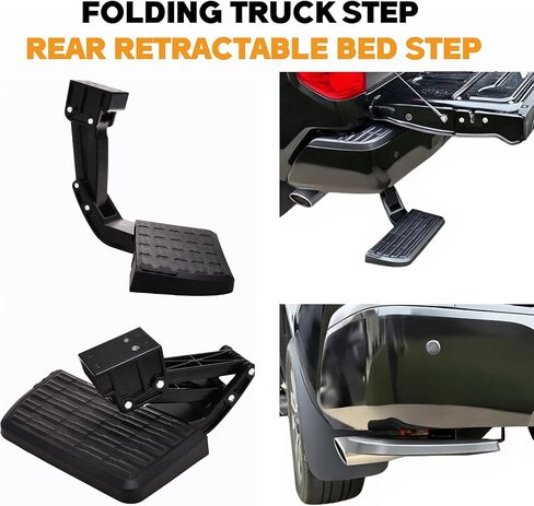 PT392-35100 سرير شاحنة قابل للسحب مناسب لـ 2012-2023 Toyota Tacoma المصد الخلفي للباب الخلفي خطوة سرير من الألومنيوم عالي التحمل استبدال PT392-35100 in Kuwait