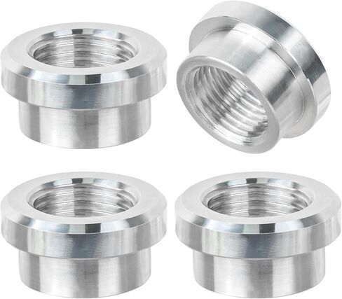 EVIL ENERGY 1/2" NPT Female Weld on Bung Fitting Aluminum 2PCS in Kuwait