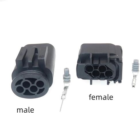 automotive connectors 4 Pin 1-967640-1 968399-1 Automotive Tail Lamp Socket Connector easy replacement(Male with wire,5PCS) in Saudi Arabia