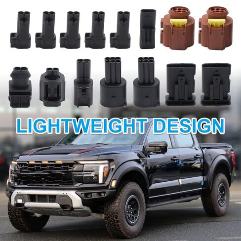 طقم قابس موالف كهربائي 15 قطعة، بديل لسلسلة Ford F 150 250 350 450 550 650 750 2017-2020 in Kuwait