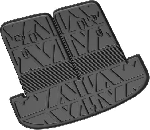 Cargo Mat Replacement for Hyundai Santa FE 2024 2025 2026, All Weather TPE Cargo Mat with Backrest Mat Rear Cargo Liner Protection for Hyundai Santa Fe Calligraphy Accessories (Fit Hybrid and Fuel) in Kuwait