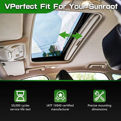 Sunroof Moon Roof Motor Compatible with Cadillac SRX 2010-2016 with Anti-Clip Function Replace # 22762630 in Kuwait