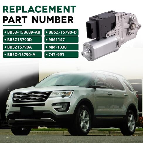 BB5Z15790A 2 PCS Sunroof Moon Roof Motor Compatible with 2011-2017 Ford Explorer Sport Utility Replace BB5Z15790D in Kuwait