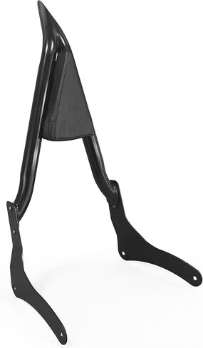 YTSMotor Motorcycle Passenger Backrest Sissy Bar Backrest Rear Pad Fit for Kawasaki Vulcan 900 VN900 Classic LT SE Custom, Vulcan 2000 2006-2026 (Black) in Saudi Arabia