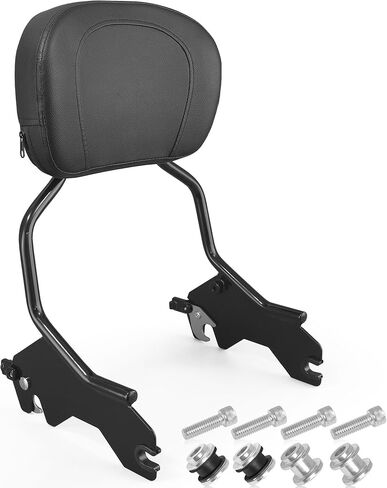 YTSMotor Detachable Upright Passenger Backrest Sissy Bar w/Docking Hardware Kit Fit For Harley Softail Sport Glide low Rider FXLR FXLRS FXLRST Sport Glide FLSB Backrest 2018-2026 in Kuwait