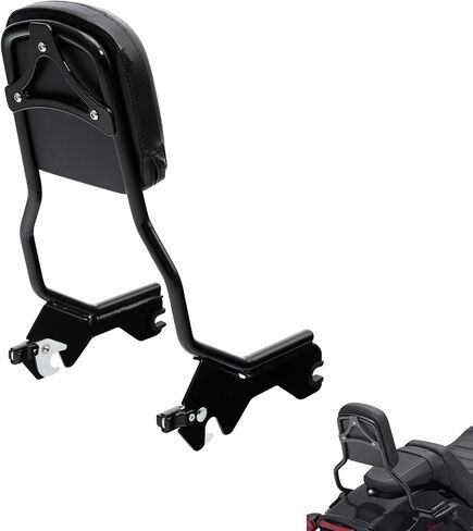XMT-MOTO Sissy Bar Upright Backrest Fit For Halrye 2018-2025 FLSB FXLR FXLRS and FXLRST models Gloss Black in Kuwait