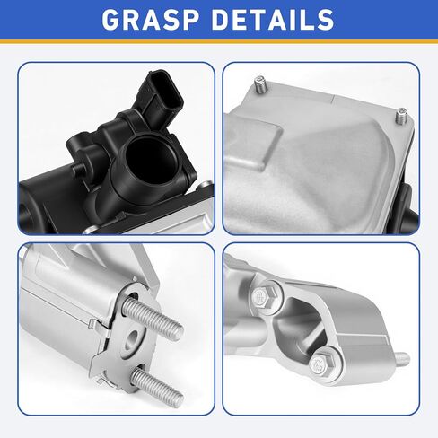12632977 Secondary Air Injection Check Valve, Air Pump Check Valve with Retainer Gasket Bolts, Fit for 2013-2015 Chevrolet Chevy Malibu Impala 2.5L in Kuwait