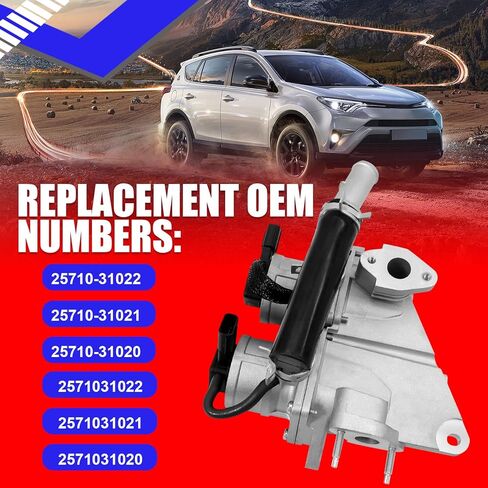 SMMS 25710-31022 صمام فحص مضخة حقن الهواء الثانوية لتويوتا تاكوما V6 3.5L 4.0L 2012-2015، يستبدل OE: 2571031022، 2571031021، 2571031020 in Kuwait