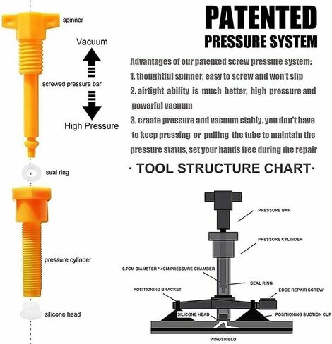 RainX Fix a Windshield Do it Yourself Windshield Repair Kit, for Chips, Cracks, Bulll's-Eyes and Stars (2 pack in Kuwait