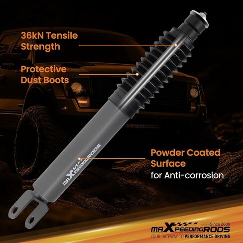 maXpeedingrods 0-3" Front Shocks for Chevy Silverado/GMC Sierra 1500 1999-2007 4WD, for Avalanche/Suburban/Tahoe 1500/GMC Yukon/Cadillac Escalade 2000-2006, G1 Version in Kuwait