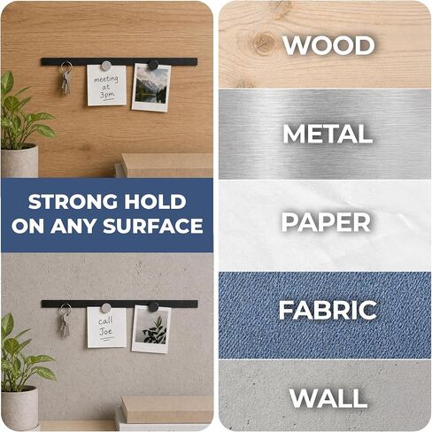 Kraftex Magnetic Tape: 3.5ft x 1/2" Magnetic Strips with Adhesive Backing. Sticky, Flat Magnets for Crafts, Magnet Labels & Stickers. Magnets with Adhesive Backing Great for Home, School and Office in Kuwait