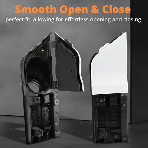 3 في 1 مجموعة استبدال باب الغاز مجموعة مفصلات جيب غطاء باب حشو الوقود/ث غطاء أبيض قولبة لفورد ترانزيت 150 250 350 2015-2025 CK4Z-5427936-A CK4Z-5427936-J CK4Z-61405A26-B in Kuwait