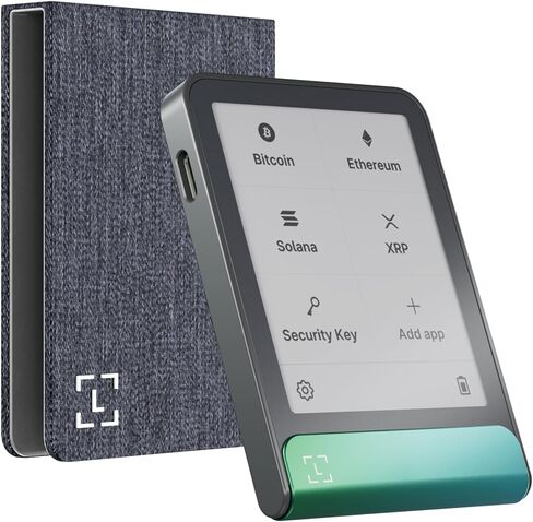 Bundle Ledger Flex (الأخضر المؤكسد) وMagnet Folio (الفحم التجاري) - أداة التوقيع القياسية الجديدة التي تعمل باللمس لإدارة التشفير الآمن in Kuwait