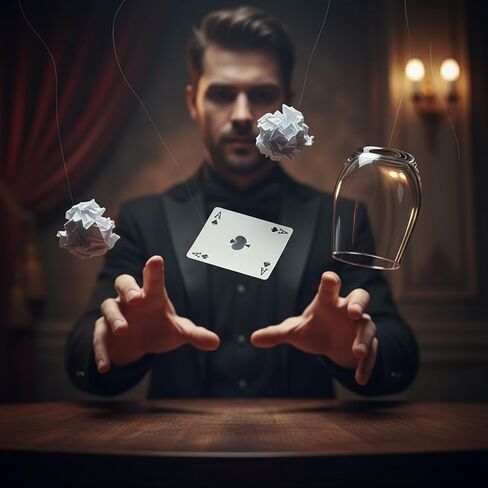 قطعتان من بكرة الخيوط غير المرئية، ومسرح وشارع عائم للارتفاع، وإكسسوارات دعائم الساحر حيل سحرية للشارع (120 سم) in Kuwait