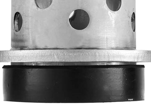 Rubber Sprue Base for 4" Cylinders Tree C-Style Jewelry Lost Wax Casting Flask in Kuwait
