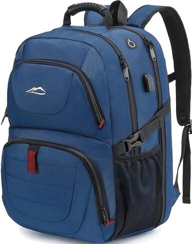 ProEtrade Travel Backpack, Extra Large Laptop Backpack Business Anti Theft TSA Approved College Work Computer Bag Fits 17 Inch Laptop with USB Charging Port for Women Men(Black) in Saudi Arabia