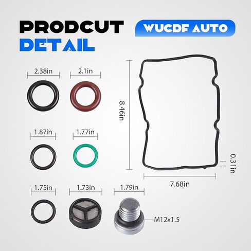 Hpop High Pressure Oil Pump Gasket Kit for Ford E-150 E-250 E-350 E-450 Super Duty 2005-2010 for Ford F-450 Super Duty 2005-2007 Replaces# 5C3Z-9G804-C 5C3Z-9G804-B in Kuwait