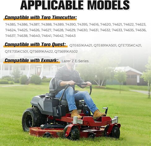 وحدة التحكم في الفرامل AMS متوافقة مع Toro Timecutter Quest E/S Exmark Lazer Z E-Series 2012-2014 تحل محل OEM 121-3017 115-9660 120-7144 in Kuwait
