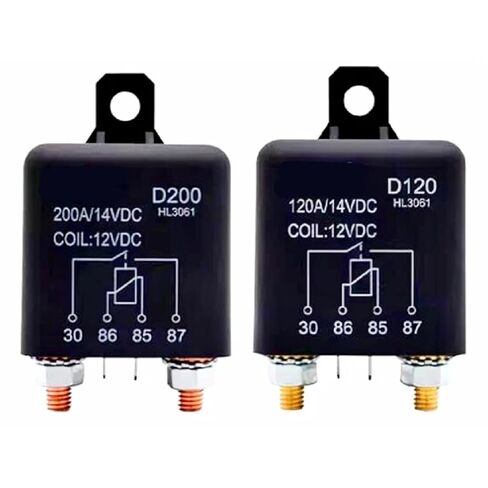 200A high Current car Relay 120A 200A 250A DC Start 12V/24V (120A 12V) in Kuwait