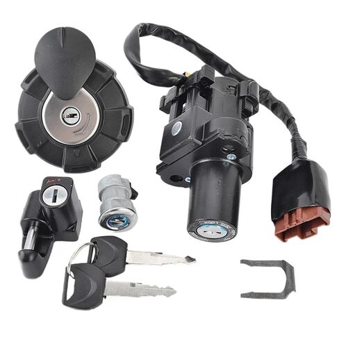 قفل مقعد مفتاح الإشعال بغطاء الوقود مع مجموعة مفاتيح 35010-K1T-E51 متوافق مع CRF 300LAM CRF300L 2021 in Kuwait