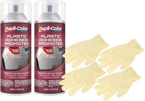 Dupli-Color Adhesion Promoter Clear Primer (11 oz) Bundle with Latex Gloves (6 Items) in Kuwait