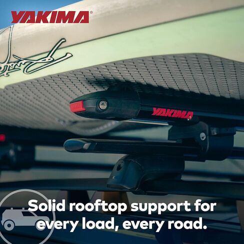Yakima 4 Pack Roof Rack Towers, Rooftop Rail Accessories for Extended Cargo Capacity, Compatible w/Vehicles w/Raised Side Rails, Timberline Towers in Kuwait