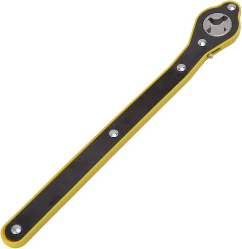 Ratchet Wrench, 34cm Long Handle Ergonomic Labor Saving Ratchet Spanner, Insulated Non Slip Wrench for Wheel Tire Removal Repair in Kuwait