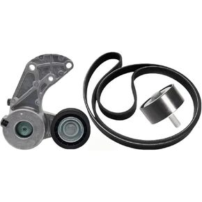 Drive Belt Idler Pulley Tensioner 022145933P 95510293300 022145299E 95510229900 Compatible For AUDI Q7 Compatible for VW Touareg Compatible for Porsche Cayenne 3.2L 3.6L in Kuwait