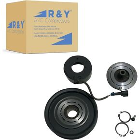 قابض ضاغط مكيف الهواء RYC AIG372-CL (8 أخدود، بكرة 6.1875 بوصة) يستبدل القابض لـ 22-65771-000، 22-65771-001 in Kuwait