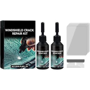 Windshield Chip Repair Kit,1PC 2026 Upgrade Glass Cracks Gone Repair Kit,Premium Glass Repair Liquid Windshield Repair Kit for Chips and Cracks,Cracks Gone Glass Repair Kit for Chips Cracks in Kuwait