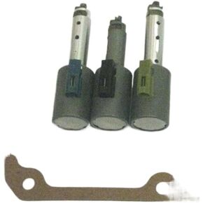 Transmission Solenoid Set and Pan Gasket Compatible with AW55-50SN AW55-51SN for Select Models Including C30 C70 S40 S60 S70 2006-2009 2.4L 2.5L in Kuwait