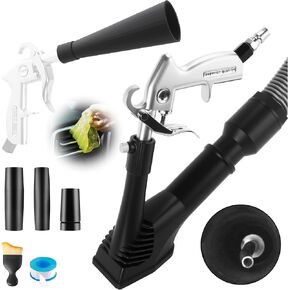 GOCCIDA 2IN1 Car Interior Detailing Air Blow Gun & vacunm Gun with Adjustable Air Flow Nozzle,Cleaning Gun Quickly Blasts Dirt and Dust from Surface Works with Air Compressor(Upgrade Rotate Tube) in Saudi Arabia