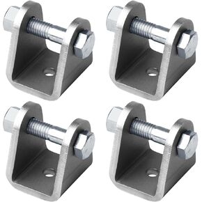 4 Pack Absorption Shock Adapter Mount Bracket, Eyelet Conversion Tabs, 1-1/4" Inner Width for Motorcycle, ATV, Go Kart in Kuwait