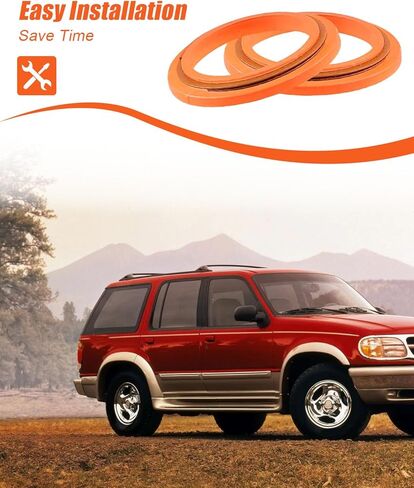 حلقة تثبيت محور العجلة الأمامية من TIKSCIENCE مناسبة لاستبدال Ford Ranger 1998-2003 F87Z-3B457-AA لقفل المحور وتقليل فشل المحمل، عبوتان in Kuwait