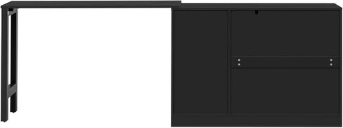 89.7''Wooden Sideboard with Extendable Table,Multifunctional Storage Cabinet with 2 Doors and 3 Drawers,for Living Room,Study,Foyer and Kitchen in Kuwait