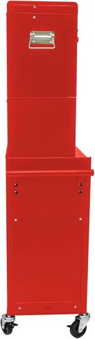Tool Cabinet on Wheels, 6-Drawer Lockable Rolling Tool Chest w/ 4 Universal Wheels, 2 in 1 Detachable Tool Box Storage Organizer for Garage Workshop Repair Shop,RED in Kuwait