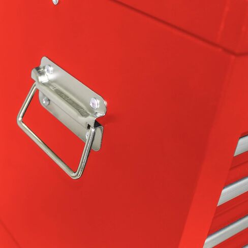 Tool Cabinet on Wheels, 6-Drawer Lockable Rolling Tool Chest w/ 4 Universal Wheels, 2 in 1 Detachable Tool Box Storage Organizer for Garage Workshop Repair Shop,RED in Kuwait