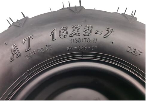 إطارات Beeking مقاس 16 × 8-7 مع حافة لمركبة Go-Kart مقاس 50cc-100cc. in Kuwait