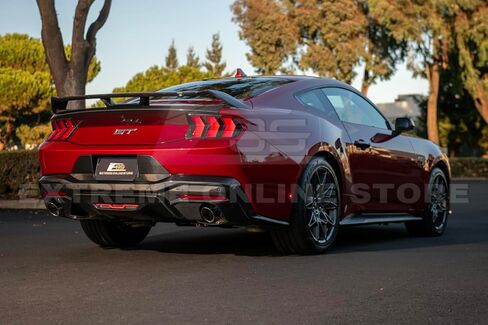 Replacement For 2024-Present Ford Mustang S650 Models | EOS Performance Package Replacement V-Shaped Clear Lens LED Rear Third 3rd Brake Center Reverse Parking Back-Up Light in Kuwait