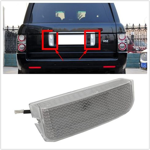 الباب الخلفي الأيسر الخلفي عكس ضوء المصباح الاحتياطي لسيارة رينج روفر L322 2003 2004-2012 in Kuwait