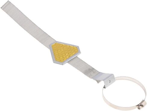 Universal Metal Anti Belt Electro Ground Wire Strap for Car Vehicle SUV Driving, Yellow in Kuwait