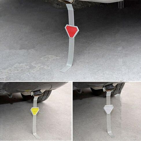 Universal Metal Anti Belt Electro Ground Wire Strap for Car Vehicle SUV Driving, Yellow in Kuwait
