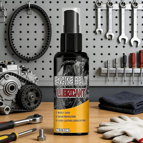 Belt Conditioner Spray Automotive | 100ml Engine Lubricant Spray,Car Engine Drive Belt Lubricant | for Garage Automotive Sedan SUV RV Truck Workshop Outdoor in Kuwait