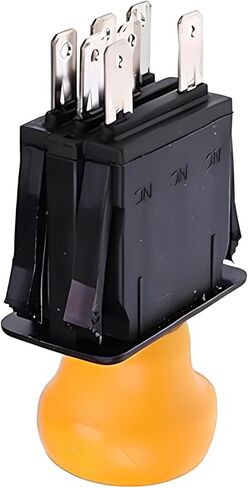 8 Terminals Clutch PTO Switch 10A 14V for Dixie Chopper Delta Hustler Lawn Mowers Delta Series 6204 Replacement 500016 430-528 4174684 (8 Terminals Type 1) in Kuwait