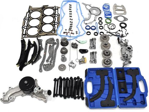 Pentastar Timing Chain Kit Water w/ & Oil Pump for 2011-2016 Jeep Grand Cherokee Wranger Chrysler Town & Country 300 Dodge Durango Grand Caravan 3.6L V6 in Kuwait