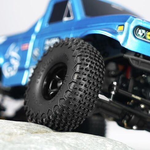 INJORA 44 * 16mm 0.7" XHX Pin Tires for 1/30 Axial SCX30 (T7030) in Kuwait