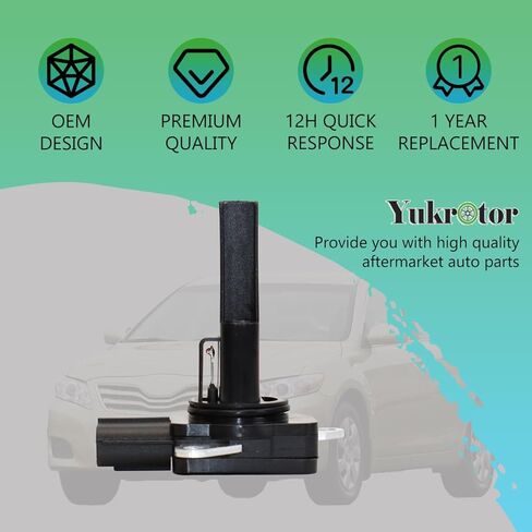 Mass Air Flow Sensor 22204-31020 MAF Sensor Compatible with 2005-2015 Toyota Avalon Camry Corolla Highlander RAV4 Lexus ES350 Replaces OE# 2220431010 222040H010 in Kuwait