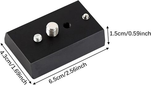 Dovetail Mounting Plate Universal Metal Premium Telescope Accessories Parts in Kuwait
