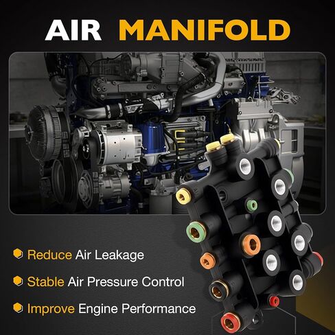 A12-14736-003 Air Manifold, Compatible with 2000-2018 Freightliner Cascadia Century Columbia in Kuwait