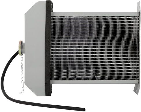 Tractor Radiator Farmall Cub Front Aluminum Black or Silver 351878R93 CU351878R93 CB176249S01 351878R91 in Kuwait